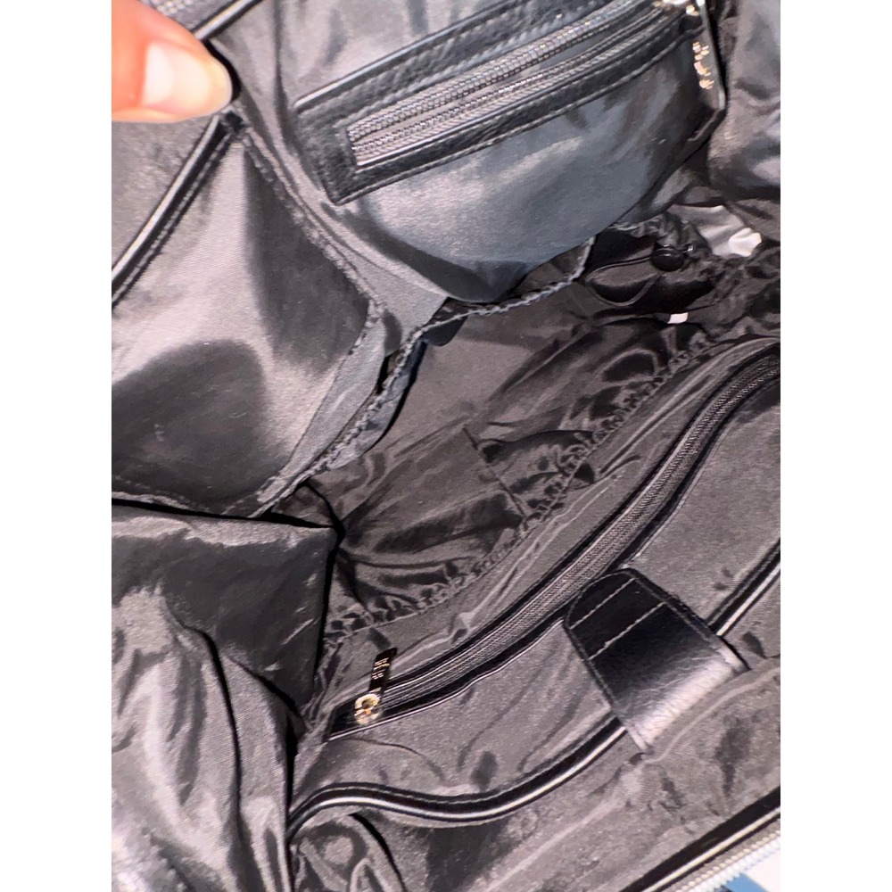 BEIS Convertible Nylon Diaper Bag Backpack Luggage Trolley Sleeve Black - Picture 10 of 10